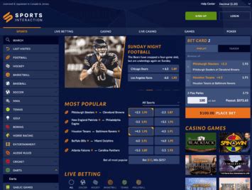 sports interaction betting|Sports Interaction Review 2024 .